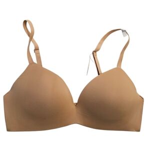 GapBody Wireless Tshirt Nude Bra Womens NEW Size 34C